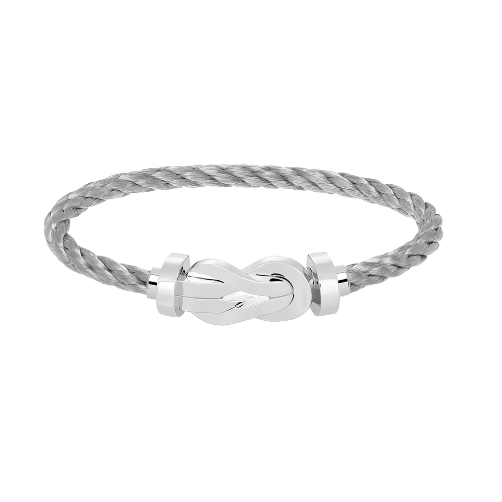 ¡®Imperial¡¯CHANCE LARGE 8 FIGURE BUCKLE NO DIAMOND BRACELET SILVER