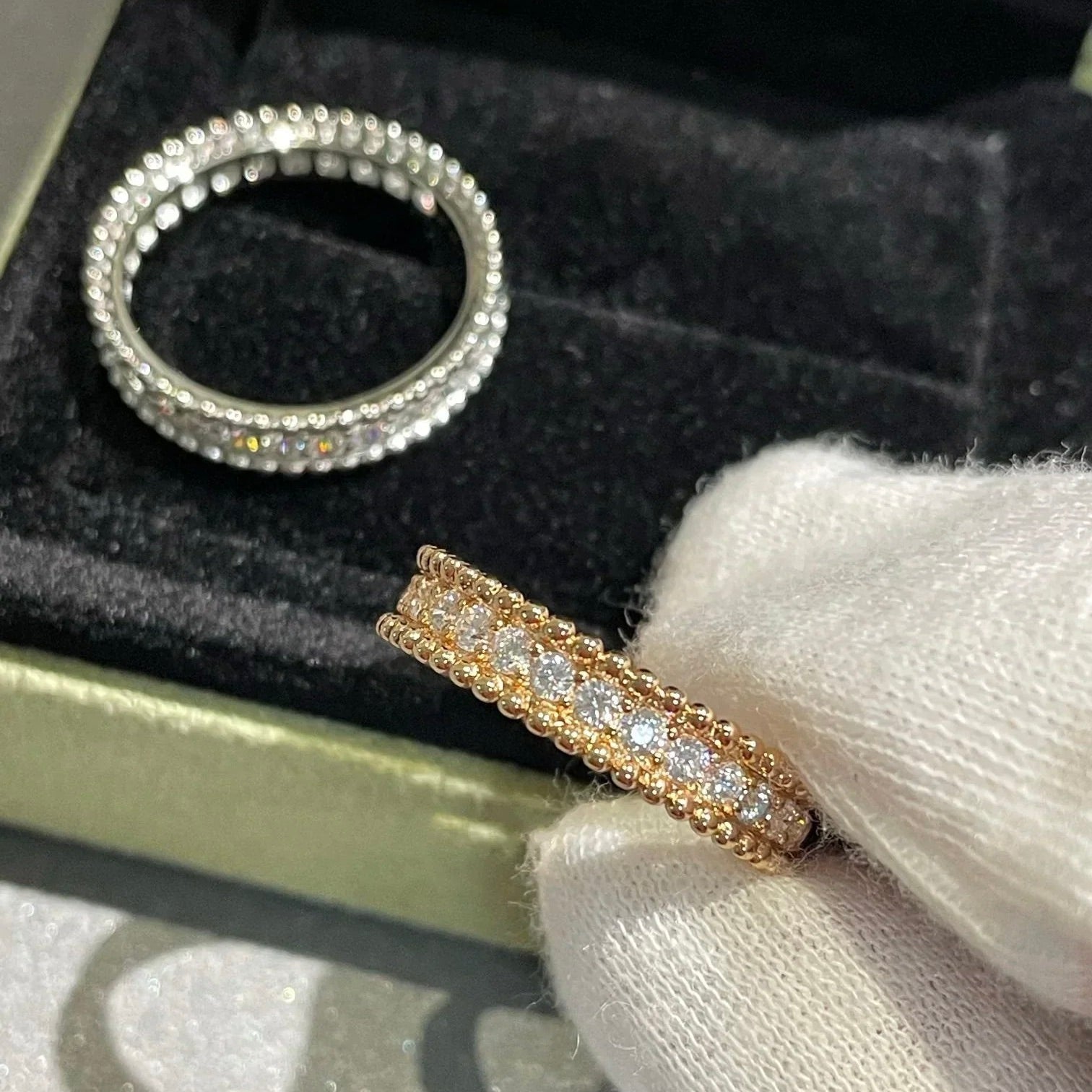¡®Imperial¡¯PERLEE DIAMOND ROSE GOLD RING