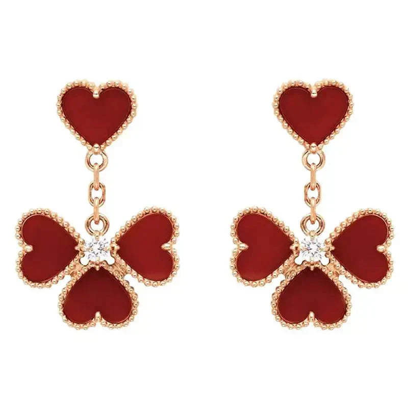 ¡®Imperial¡¯SWEET CLOVER CARNELIAN EARRINGS