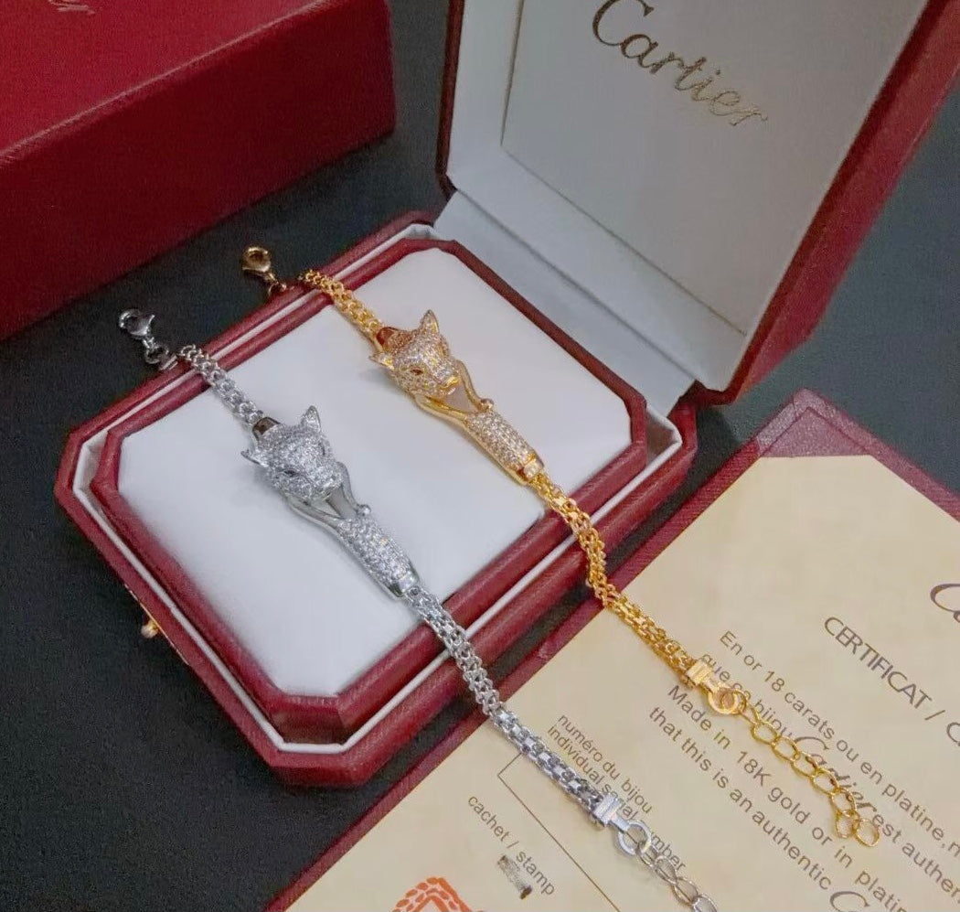 ¡®Imperial¡¯ PANTHERE  BRACELET DIAMONDS