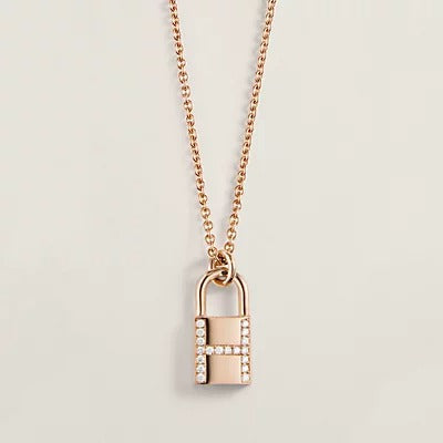 ¡®Imperial¡¯HM ADVANCED NICHE LOCK HEAD NECKLACE DIAMONDS