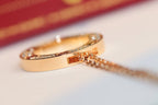 ¡®Imperial¡¯LOVE NECKLACE ADJUSTABLE ROSE GOLD