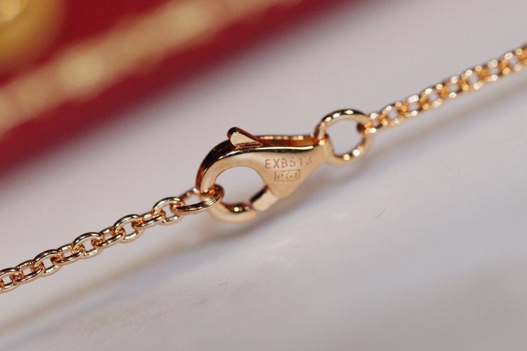 ¡®Imperial¡¯LOVE NECKLACE PINK GOLD AND SILVER