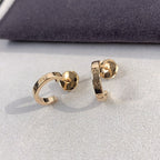 ¡®Imperial¡¯LOVE EARRINGS 2.65MM PINK GOLD