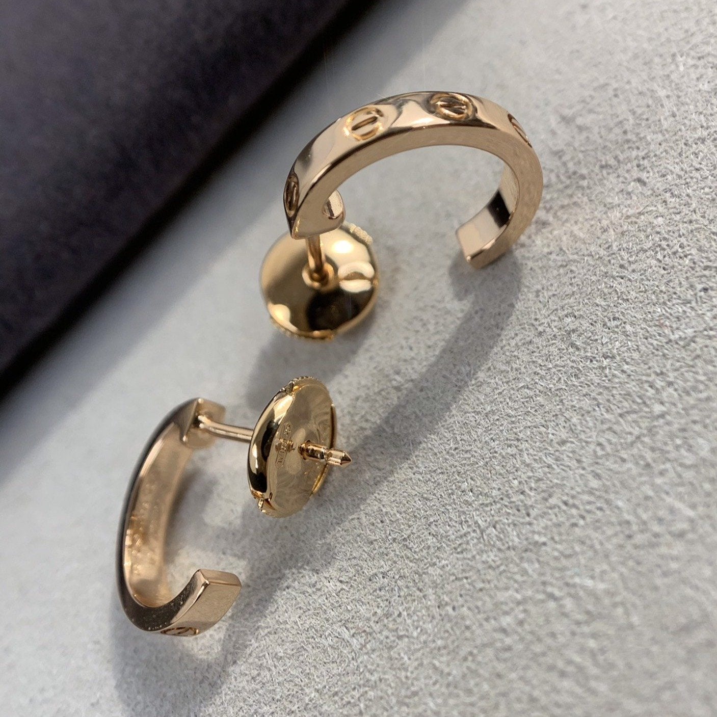 ¡®Imperial¡¯LOVE EARRINGS 2.65MM PINK GOLD