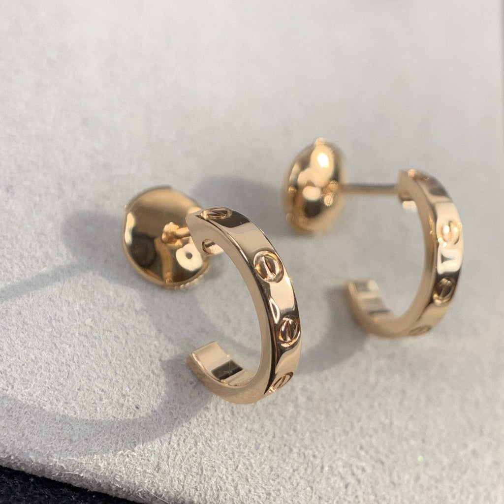 ¡®Imperial¡¯LOVE EARRINGS 2.65MM PINK GOLD