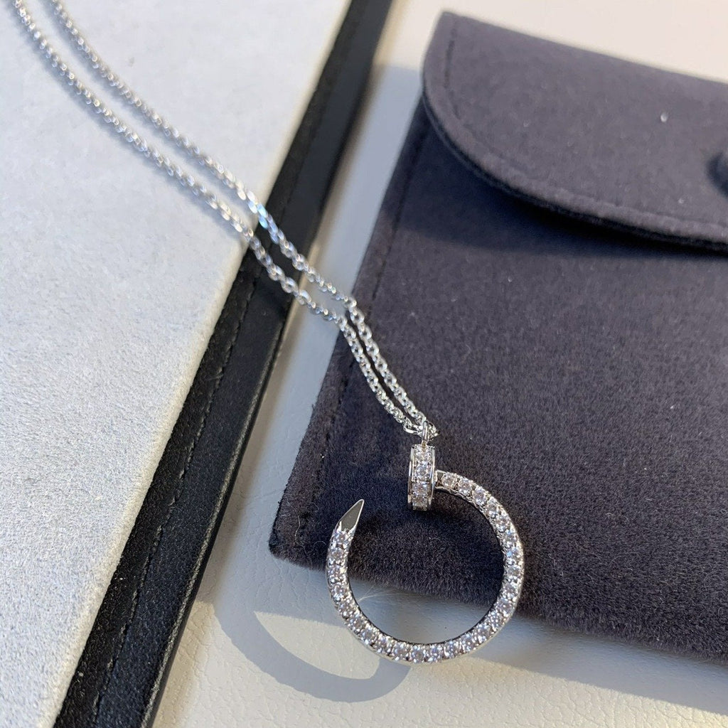 ¡®Imperial¡¯JUSTE NECKLACE SILVER DIAMONDS