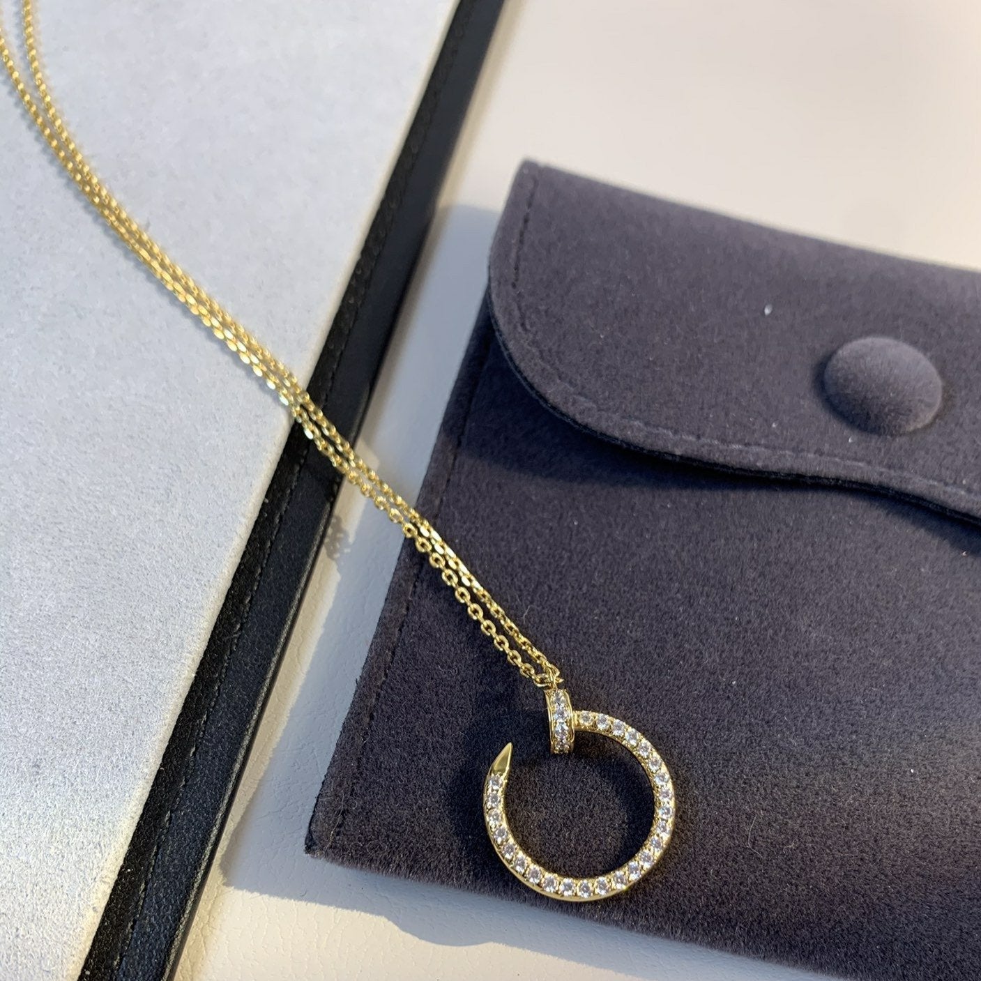 ¡®Imperial¡¯JUSTE NECKLACE GOLD DIAMONDS