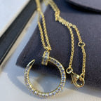 ¡®Imperial¡¯JUSTE NECKLACE GOLD DIAMONDS