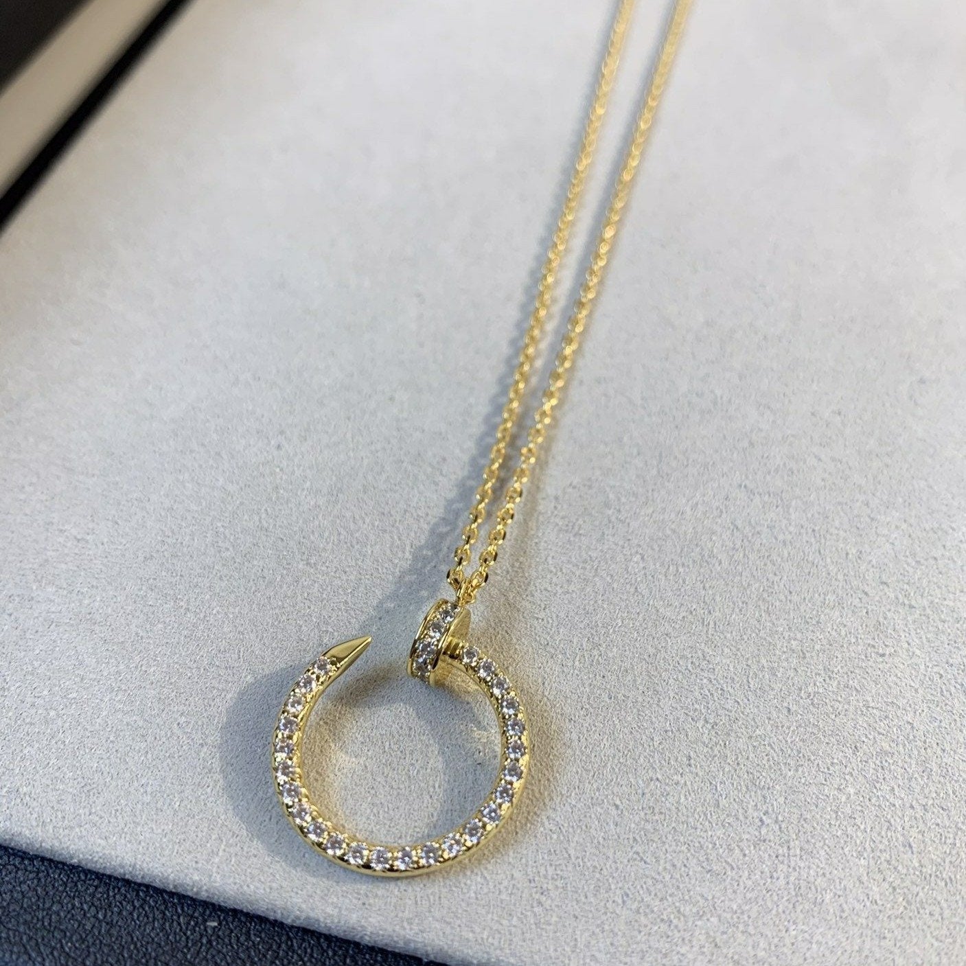 ¡®Imperial¡¯JUSTE NECKLACE GOLD DIAMONDS