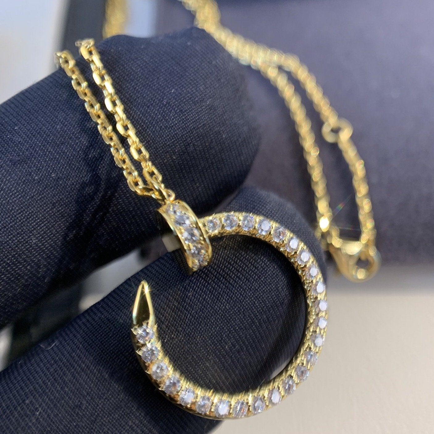 ¡®Imperial¡¯JUSTE NECKLACE GOLD DIAMONDS