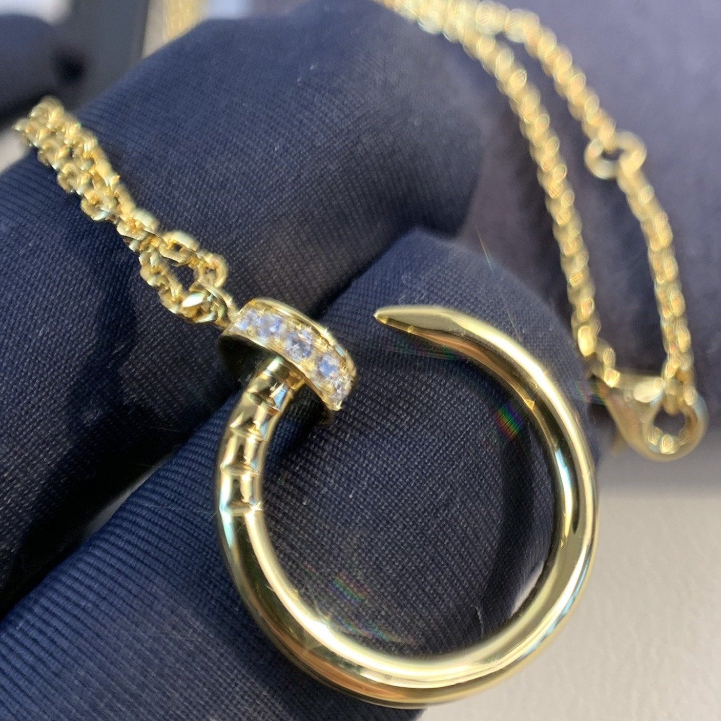 ¡®Imperial¡¯JUSTE NECKLACE GOLD DIAMONDS
