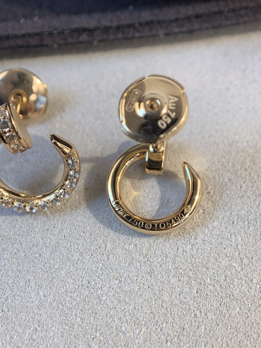 ¡®Imperial¡¯JUSTE EARRINGS GOLD DIAMONDS
