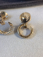 ¡®Imperial¡¯JUSTE EARRINGS GOLD DIAMONDS