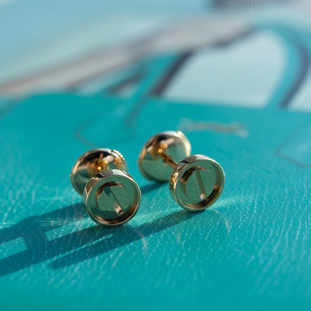 ¡®Imperial¡¯LOVE EARRINGS PINK GOLD 10MM