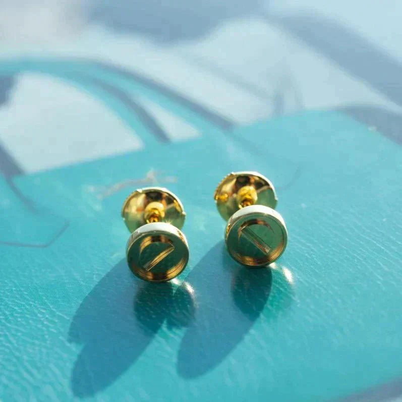 ¡®Imperial¡¯LOVE EARRINGS GOLD 10MM