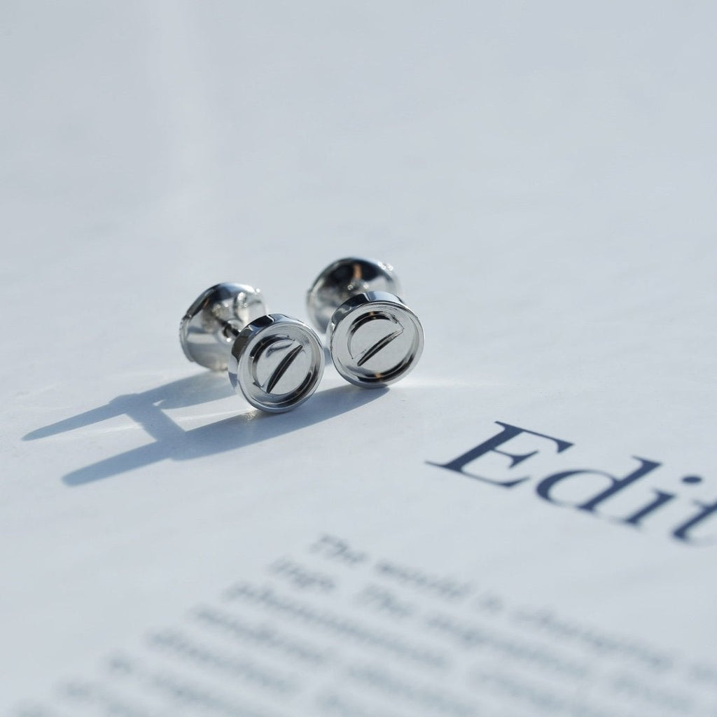 ¡®Imperial¡¯LOVE EARRINGS SILVER 10MM