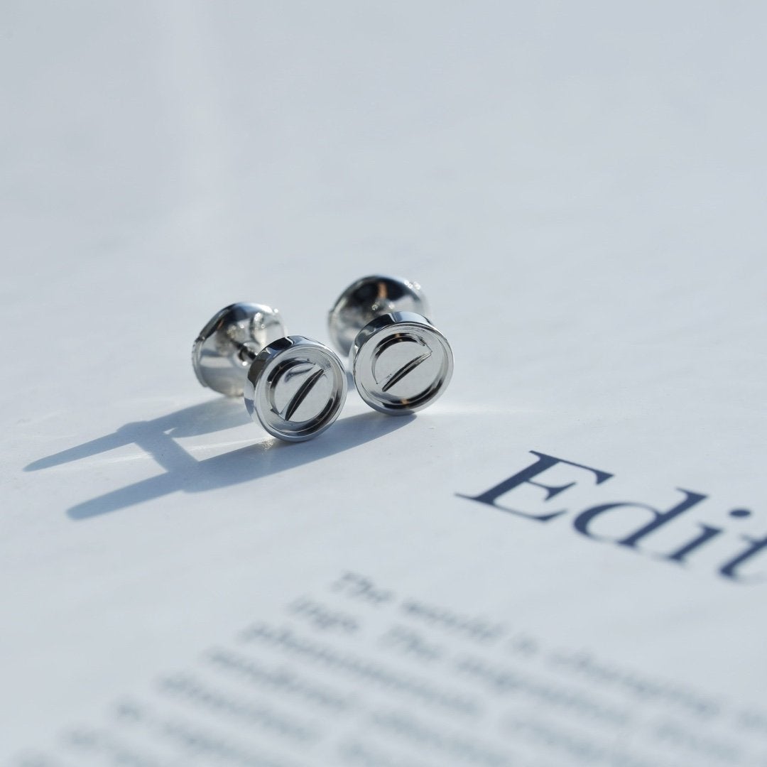 ¡®Imperial¡¯LOVE EARRINGS SILVER 10MM