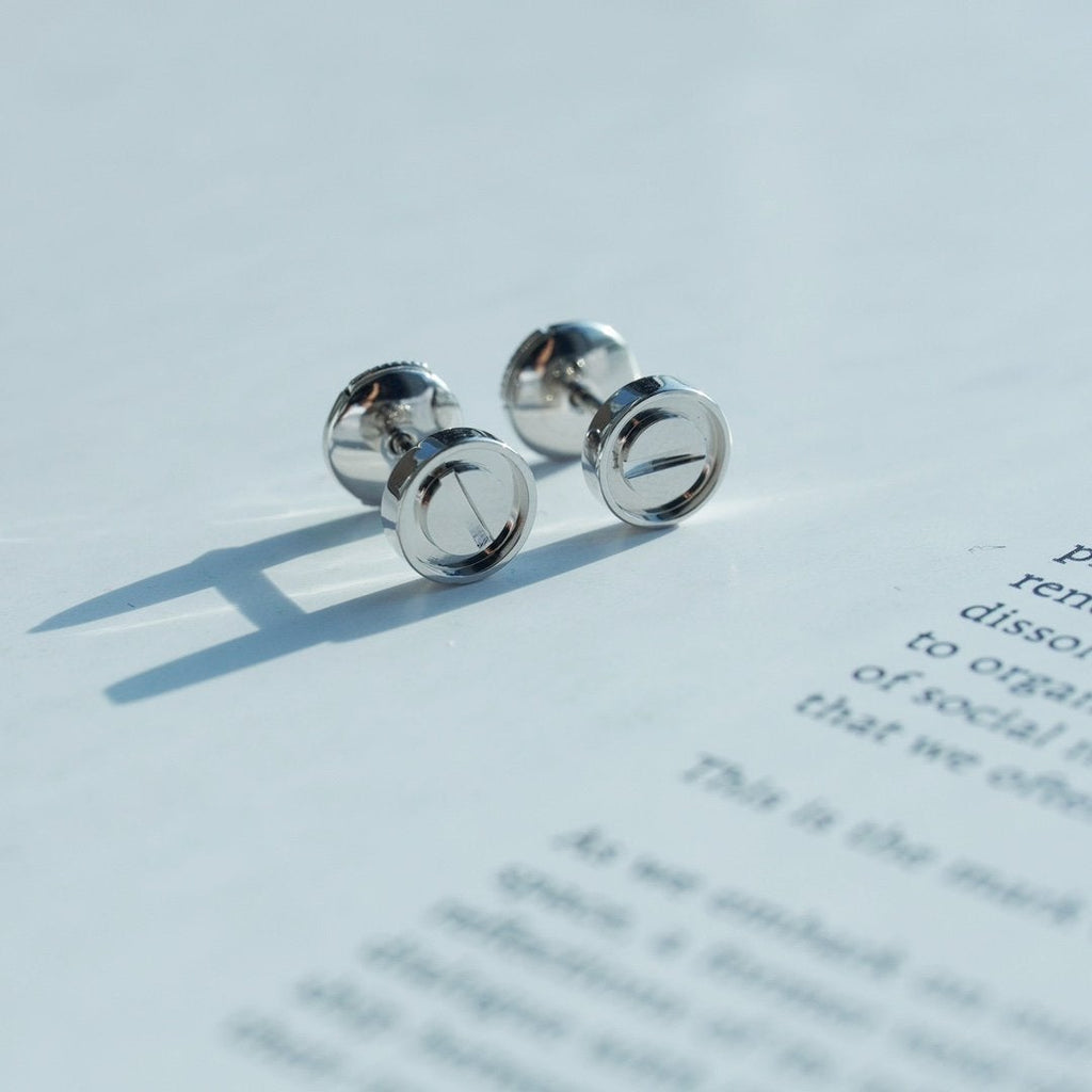 ¡®Imperial¡¯LOVE EARRINGS SILVER 10MM
