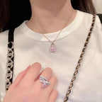 ¡®Imperial¡¯CONSTANCE PEDANT PURPLE DIAMOND NECKLACE