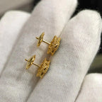 ¡®Imperial¡¯CLOVER MINI 9.5MM MALACHITE  EARRINGS