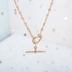 ¡®Imperial¡¯ECHAPPEE NECKLACE PINK GOLD
