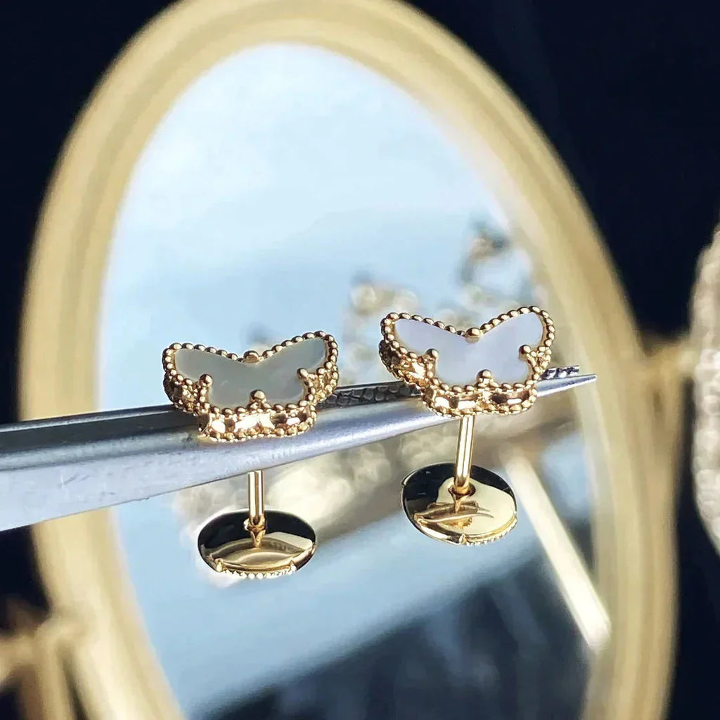 ¡®Imperial¡¯SWEET BUTTERFLY MOP EARSTUDS
