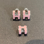 ¡®Imperial¡¯MINI POP H SILVER EARRINGS PINK