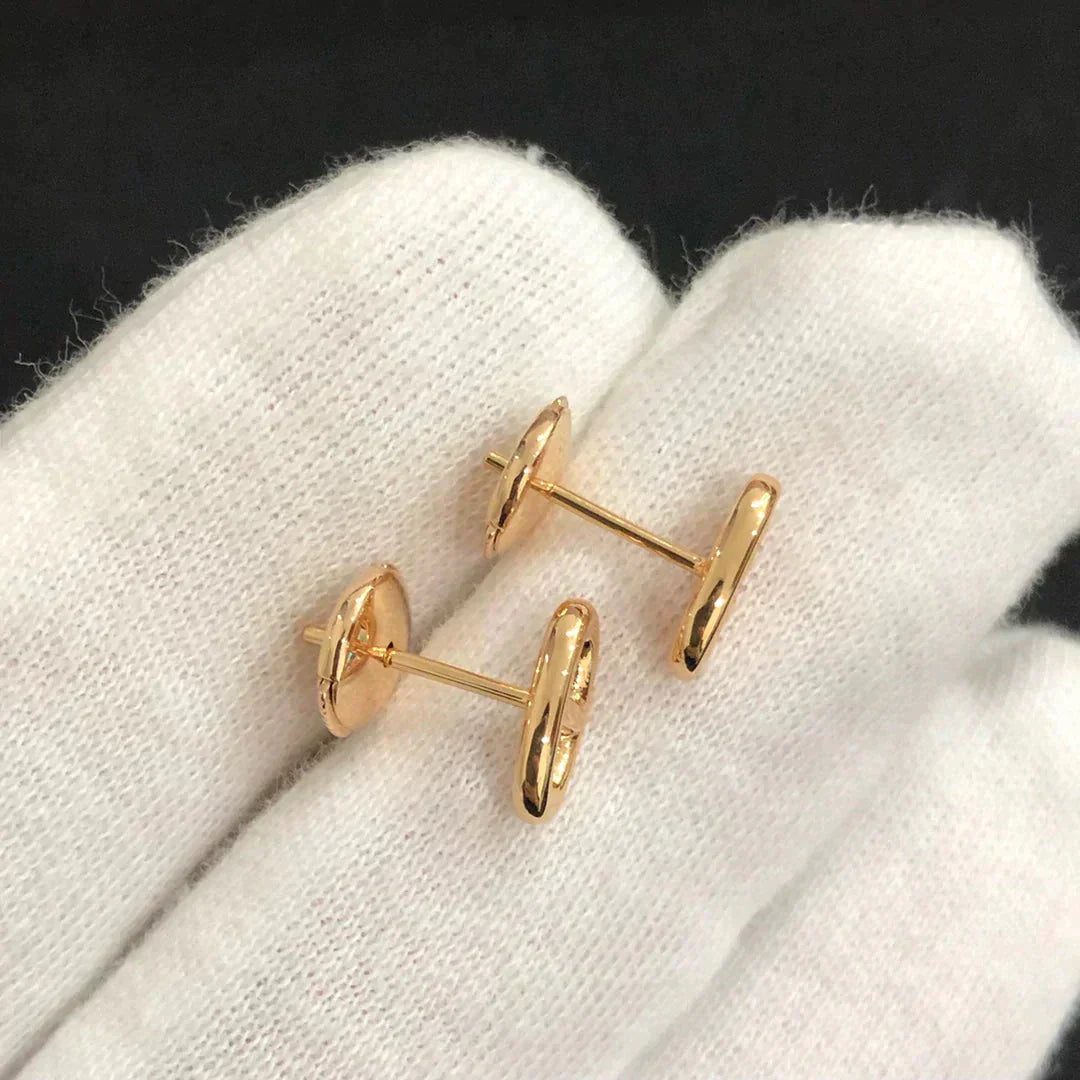 ¡®Imperial¡¯CHAINE SMALL EARRINGS GOLD AND SILVER