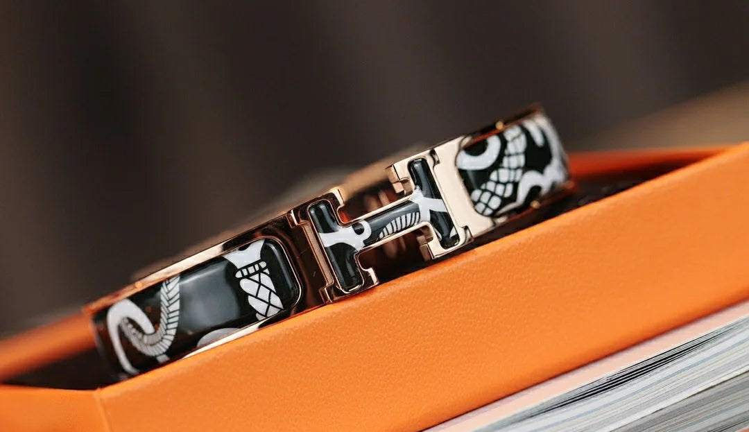 ¡®Imperial¡¯H TARTAN BRACELET 12MM