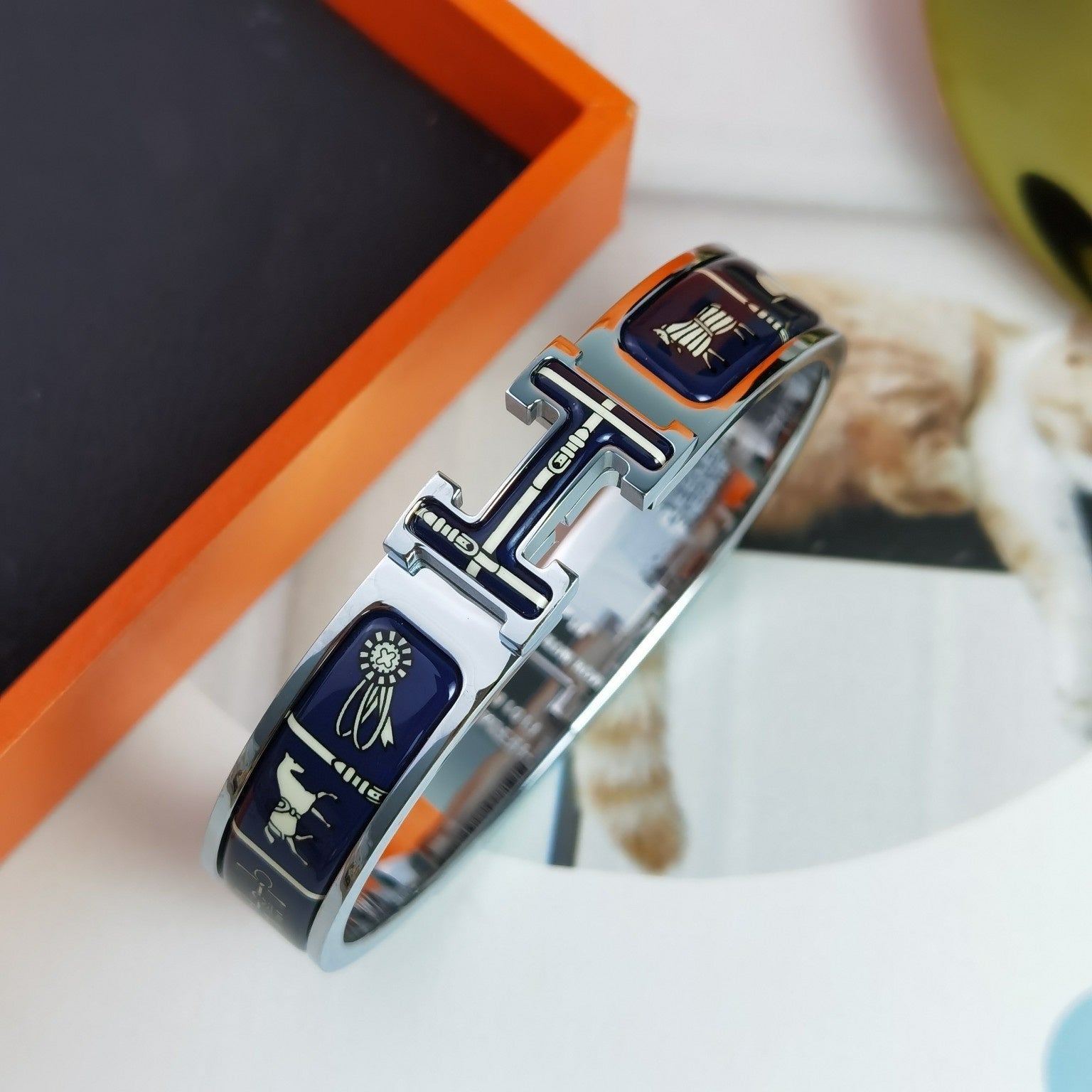 ¡®Imperial¡¯H COUVERTURES DARK BLUE BRACELET