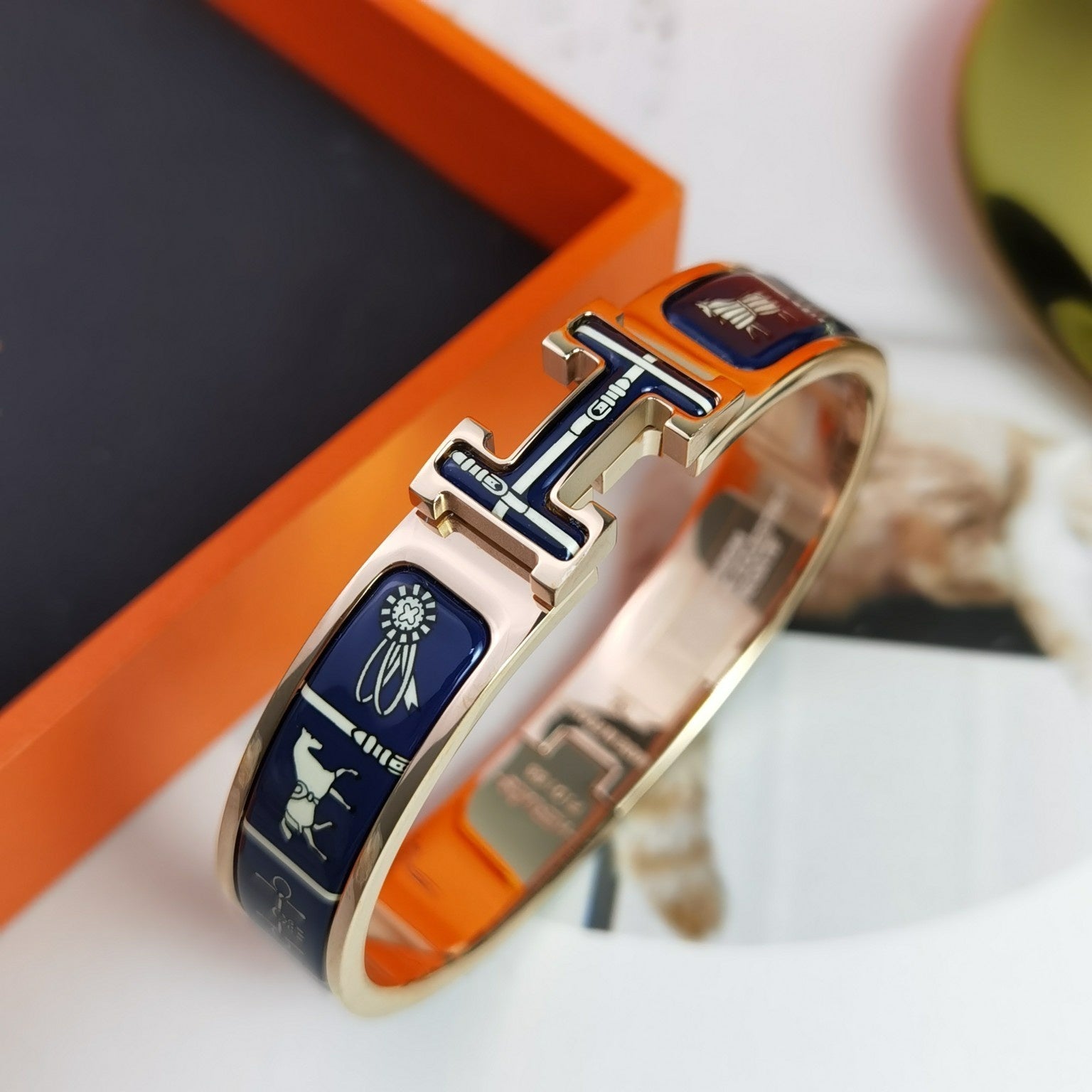 ¡®Imperial¡¯H COUVERTURES DARK BLUE BRACELET