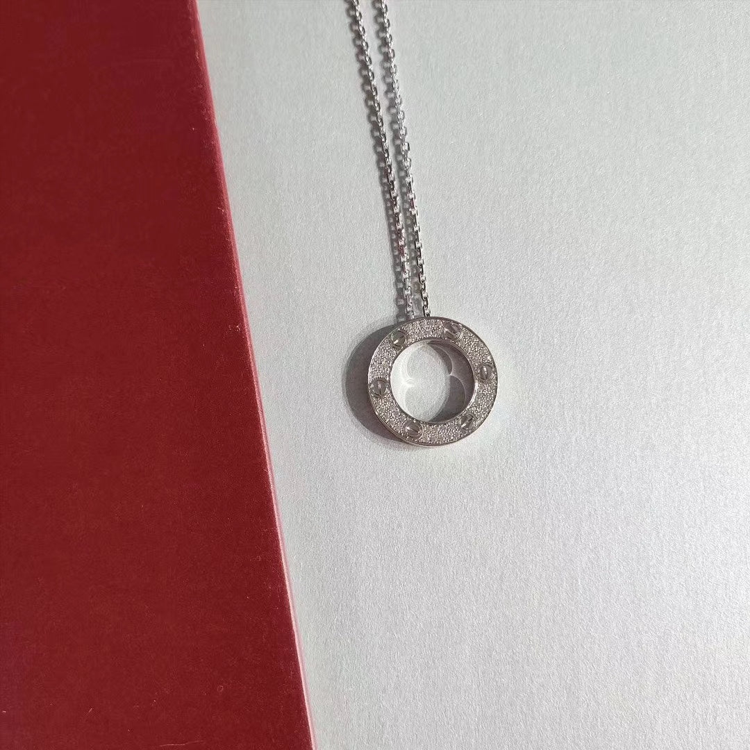 ¡®Imperial¡¯LOVE NECKLACE ADJUSTABLE SILVER