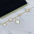 ¡®Imperial¡¯MAGIC CLOVER MOP GOLD BRACELET 5 MOTIFS