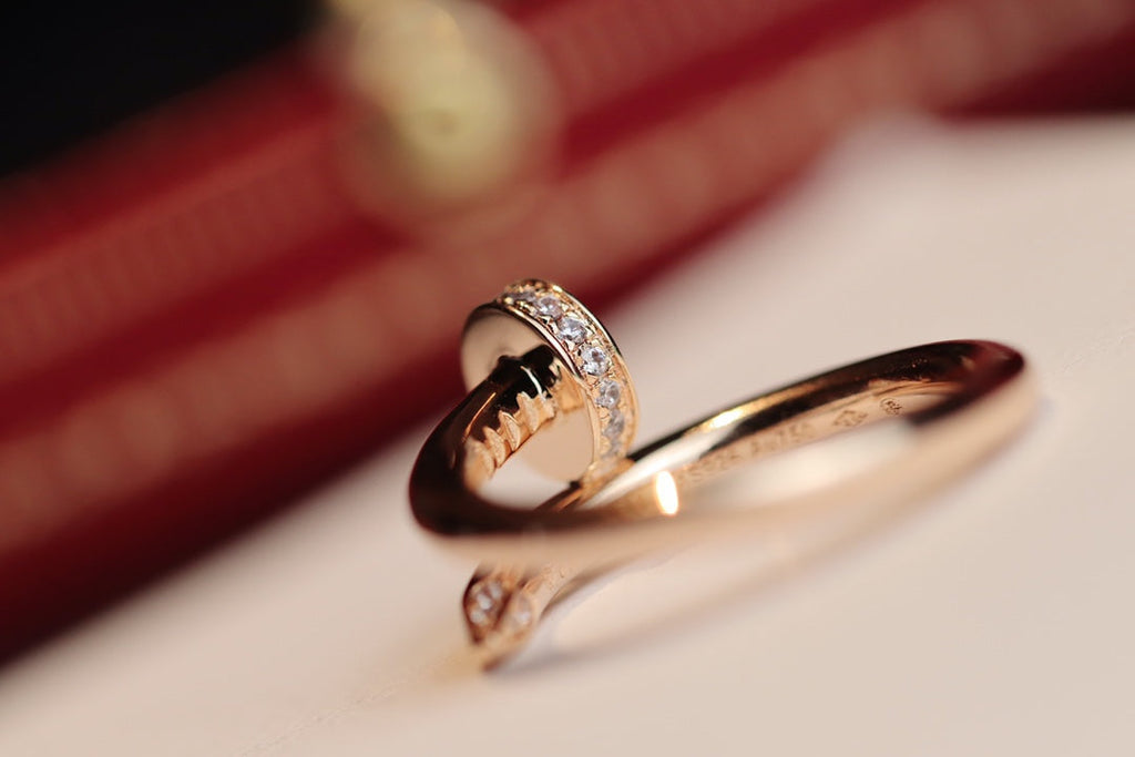 ¡®Imperial¡¯JUSTE RING 2.65MM PINK GOLD DIAMOND