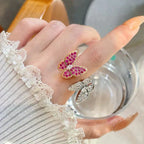¡®Imperial¡¯TWIN BUTTERFLY DIAMOND RING