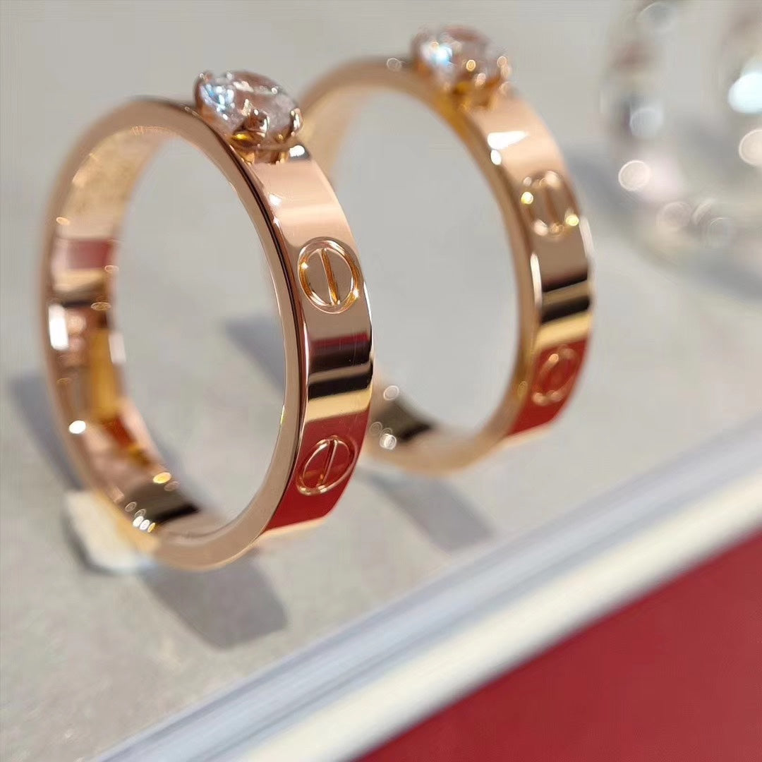 ¡®Imperial¡¯LOVE RING 3.6MM 1 BIG DIAMOND
