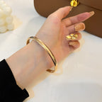 ¡®Imperial¡¯PANTHERE GOLD DIAMOND OPEN BRACELET