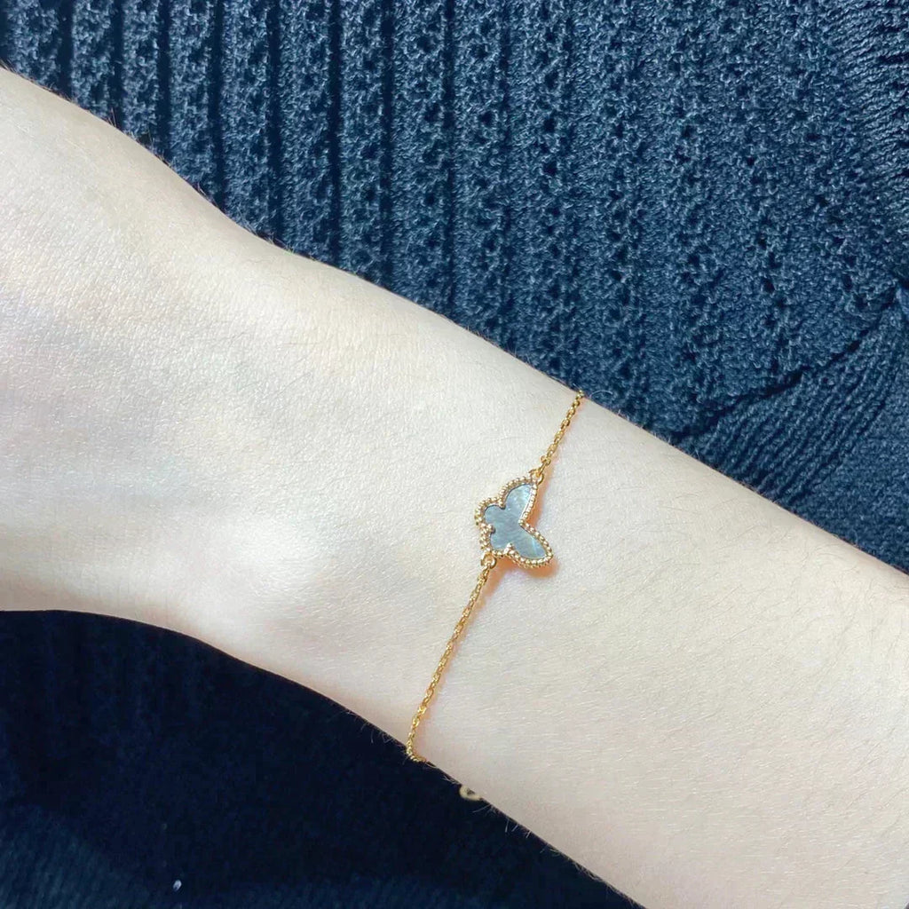 ¡®Imperial¡¯BUTTERFLY DARK MOP BUTTERFLY BRACELET