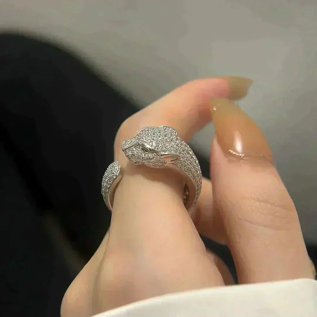 ¡®Imperial¡¯PANTHERE 5.5MM ALL DIAMOND RING
