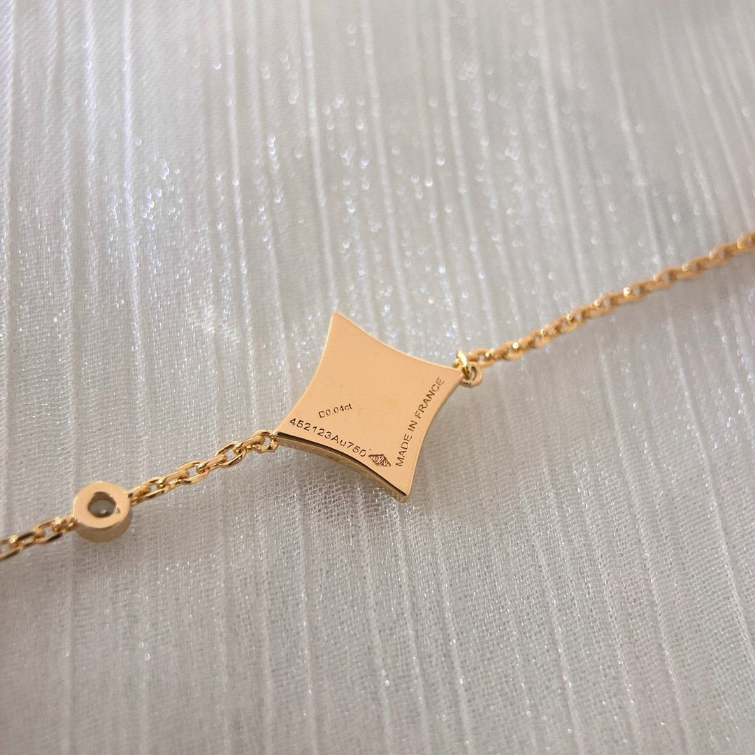¡®Imperial¡¯COLOR STAR CARNELIAN PINK GOLD DIAMOND BRACELET