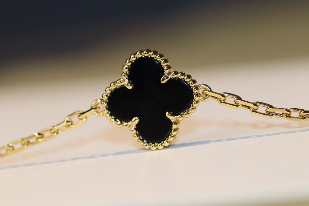 ¡®Imperial¡¯CLOVER 20 MOTIFS ONYX ROSE GOLD