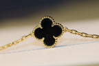 ¡®Imperial¡¯CLOVER 20 MOTIFS ONYX ROSE GOLD