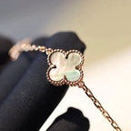 ¡®Imperial¡¯CLOVER 20 MOTIFS DARK MOP DIAMOND  NECKLACE