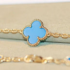 ¡®Imperial¡¯CLOVER 20 MOTIFS TURQUOISE GOLD