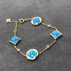 ¡®Imperial¡¯STAR AND SUN TURQUOISE 4 MOTIFS 3 DIAMONDS