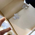 ¡®Imperial¡¯CLOVER COMOS DIAMOND EARRINGS SILVER