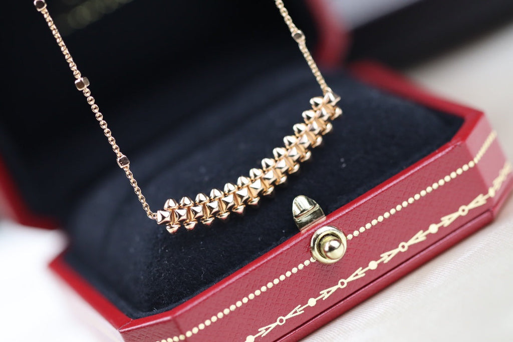 ¡®Imperial¡¯CLASH PINK GOLD NECKLACE