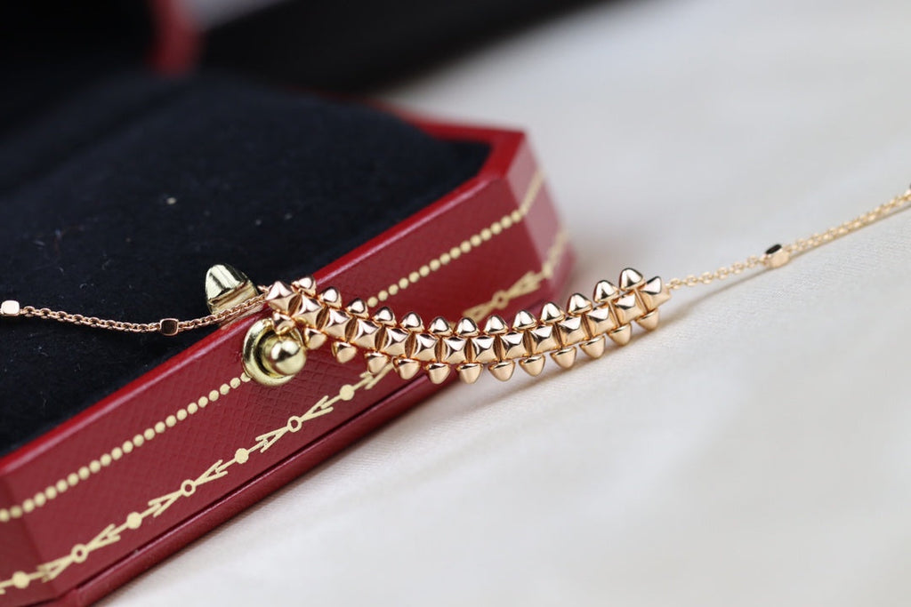 ¡®Imperial¡¯CLASH PINK GOLD NECKLACE