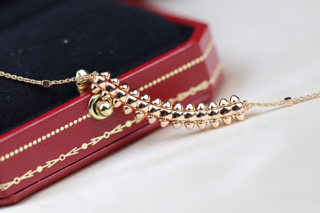 ¡®Imperial¡¯CLASH PINK GOLD NECKLACE